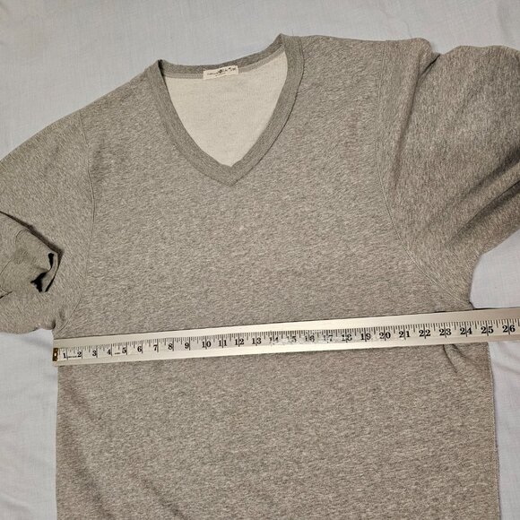 NATURAL LIFE Oversized Pullover Women Size S/M Gray French Terry - Picture 9 of 12